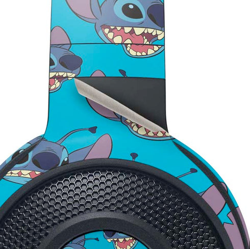 Disney Lilo and Stitch Face Expression Pattern Razer Kraken X Skin